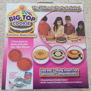 Big Top Cookie Silicon Bake Giant Cookies Mold Bakeware